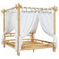 Preview: Himmelbett 160x200 cm Bambus