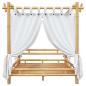 Preview: Himmelbett 160x200 cm Bambus