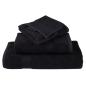 Preview: Premium-Handtücher SOLUND 10 Stk. Schwarz 50x100 cm 600 g/m²