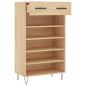 Preview: Schuhschrank Sonoma-Eiche 60x35x105 cm Holzwerkstoff