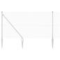 Preview: Verzinkter Drahtzaun mit 13 Spike-Pfosten 1x25 m aus verzinktem Stahl