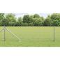 Preview: ARDEBO.de - Schweissdrahtzaun mit 13 Spike-Posts 0.4x50 m Verzinkter Stahl