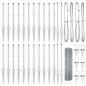 Preview: Schweissdrahtzaun mit 13 Spike-Posts 0.4x50 m Verzinkter Stahl