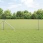 Preview: Geknoteter Drahtzaun mit 13 Dornpfosten 0,8x50 m Verzinkter Stahl