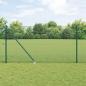 Preview: ARDEBO.de - Schweißdrahtzaun mit 13 Spike-Pfosten Grün 1,2x25 m Stahl