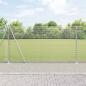 Preview: ARDEBO.de - Schweißdrahtzaun mit 13 Flanged Posts 1,2x25 m Verzinkter Stahl
