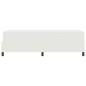 Preview: Boxspringbett mit Matratze Creme 80x200 cm Corduroy-Stoff