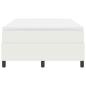 Preview: Boxspringbett mit Matratze Creme Kleines Doppelbett Kordstoff