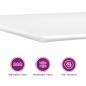 Preview: Boxspringbett mit Matratze & LED Licht Grün Grau 80x200 cm Cordstoff