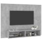 Preview: TV-Wandschrank Betongrau 120x23,5x90 cm Holzwerkstoff