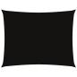 Preview: Sonnensegel Oxford-Gewebe Rechteckig 3,5x4,5 m Schwarz