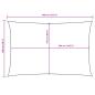 Preview: Sonnensegel Oxford-Gewebe Rechteckig 2x4 m Rot