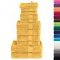 Preview: 12 tlg. Premium-Handtuch-Set SOLUND Golden 600 g/m²