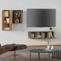 Preview: 4-tlg. TV-Schrank-Set Räuchereiche Holzwerkstoff