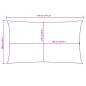 Preview: Sonnensegel Oxford-Gewebe Rechteckig 2x4,5 m Rot