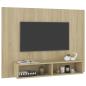 Preview: TV-Wandschrank Sonoma-Eiche 120x23,5x90 cm Holzwerkstoff