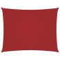 Preview: Sonnensegel Oxford-Gewebe Rechteckig 3,5x5 m Rot