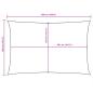 Preview: Sonnensegel Oxford-Gewebe Rechteckig 3,5x5 m Rot