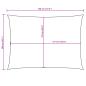 Preview: Sonnensegel Oxford-Gewebe Rechteckig 2x3,5 m Rot
