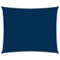 Preview: Sonnensegel Oxford-Gewebe Rechteckig 5x6 m Blau