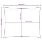 Preview: Sonnensegel Oxford-Gewebe Rechteckig 5x6 m Blau