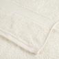 Preview: Premium-Duschtücher SOLUND 4 Stk. Cremeweiß 70x140 cm 600 g/m²