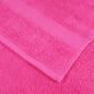 Preview: Premium-Duschtücher SOLUND 4 Stk. Rosa 70x140 cm 600 g/m²