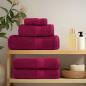 Preview: 12 tlg. Premium-Handtuch-Set SOLUND Bordeaux 600 g/m²