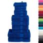 Preview: 12 tlg. Premium-Handtuch-Set SOLUND Blau 600 g/m²
