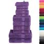Preview: 12 tlg. Premium-Handtuch-Set SOLUND Lila 600 g/m²