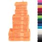 Preview: 12 tlg. Premium-Handtuch-Set SOLUND Orange 600 g/m²