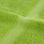 Preview: Premium-Duschtücher SOLUND 4 Stk. Apfelgrün 70x140 cm 600 g/m²