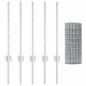Preview: Euro Zaun Set Set aus 2 Verzinkter Stahl 10 x 0.6 m Langlebig