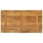 Preview: Tischplatte 120x60x3,8 cm Rechteckig Massivholz Mango