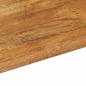 Preview: Tischplatte 120x60x3,8 cm Rechteckig Massivholz Mango