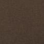 Preview: Boxspringbett mit Matratze Dunkelbraun 120x190 cm Stoff