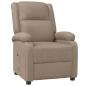 Preview: Relaxsessel Cappuccino-Braun Kunstleder