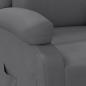 Preview: Relaxsessel Grau Kunstleder