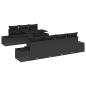 Preview: 8-teiliges Garten-Sofa-Set mit Kissen Schwarz Poly-Rattan