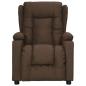 Preview: Massagesessel Braun Stoff