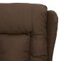 Preview: Massagesessel Braun Stoff