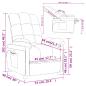 Preview: Massagesessel Taupe Stoff
