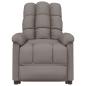 Preview: Massagesessel Taupe Stoff
