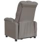 Preview: Massagesessel Taupe Stoff