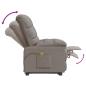 Preview: Massagesessel Taupe Stoff