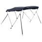 Preview: 3-Bow Bimini-Top mit Seitenteilen 183x(137-152)x137 cm