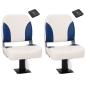 Preview: ARDEBO.de - Bootssitze mit Podest 2 Stk. 360° Drehbar