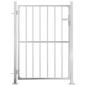 Preview: Gartentor 100x150 cm Edelstahl