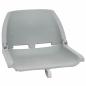 Preview: 4-tlg. Bootssitz-Set Klappbar Kein Kissen Grau 48x51x41 cm