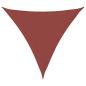 Preview: Sonnensegel Oxford-Gewebe Dreieckig 6x6x6 m Terrakotta-Rot